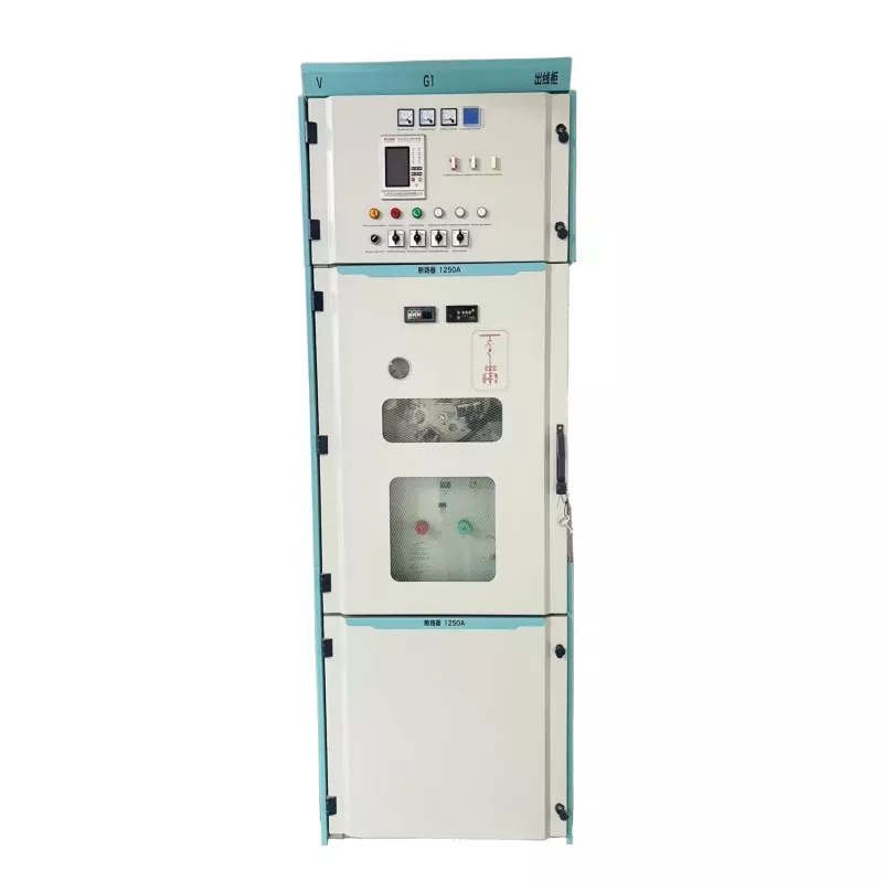 ແຮງດັນປານກາງ 33KV/36KV SF6 Gas Insulated RMU Panel Compact Distribution Switchgear